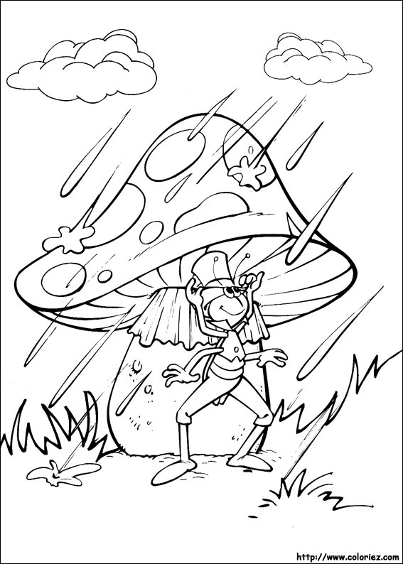 Maya the Bee coloring picture